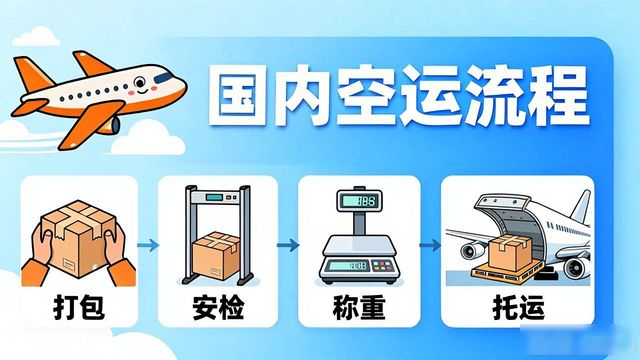 国内空运货物流程是怎样的_国内空运服务_空运国内服务费怎么算